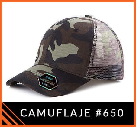 DKPS #650 GORRA CAMUFLAJE