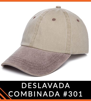 DKPS #301 GORRA DESLAVADA COMBINADA
